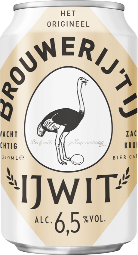 IJwit blikje van 33cl IJwit blikje van 33cl